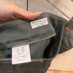 Brunello Cucinelli cargo skirt
